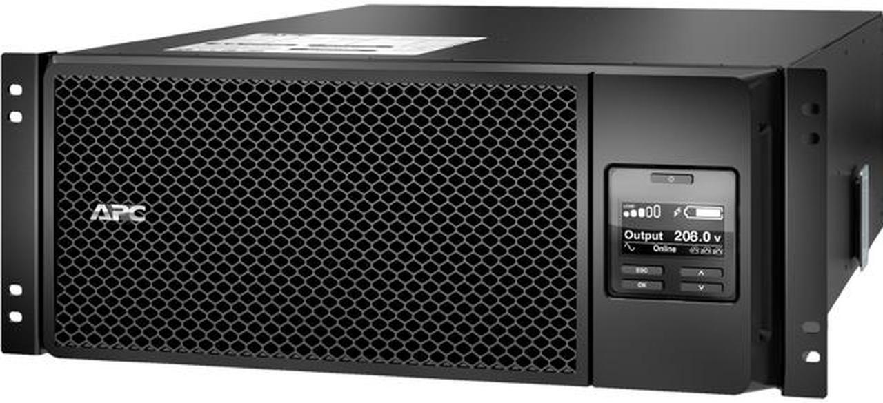 Alt view image 2 of 4 - APC Smart-UPS On-Line SRT6KRMXLT 6000 VA 6000 W 6 Outlets UPS