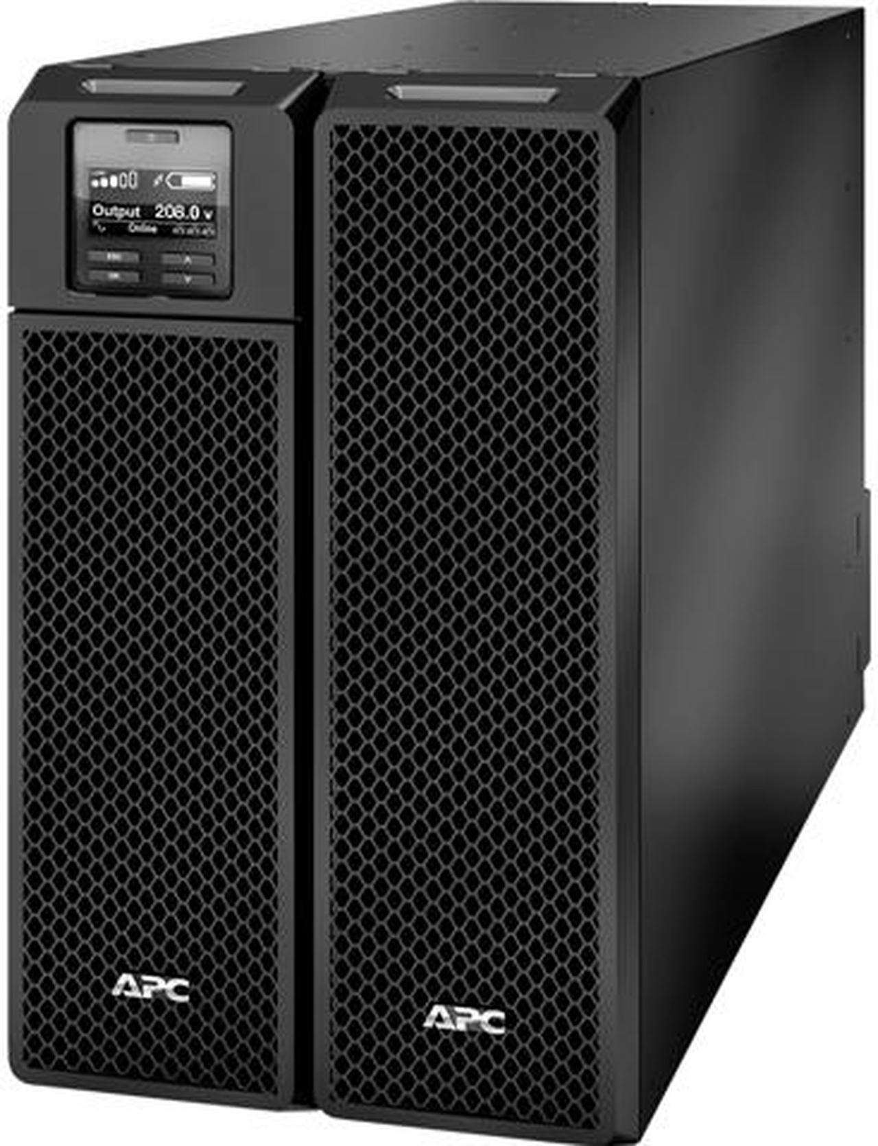 Alt view image 2 of 6 - APC Smart-UPS On-Line SRT8KXLT 8000 VA 8000 W 7 Outlets UPS