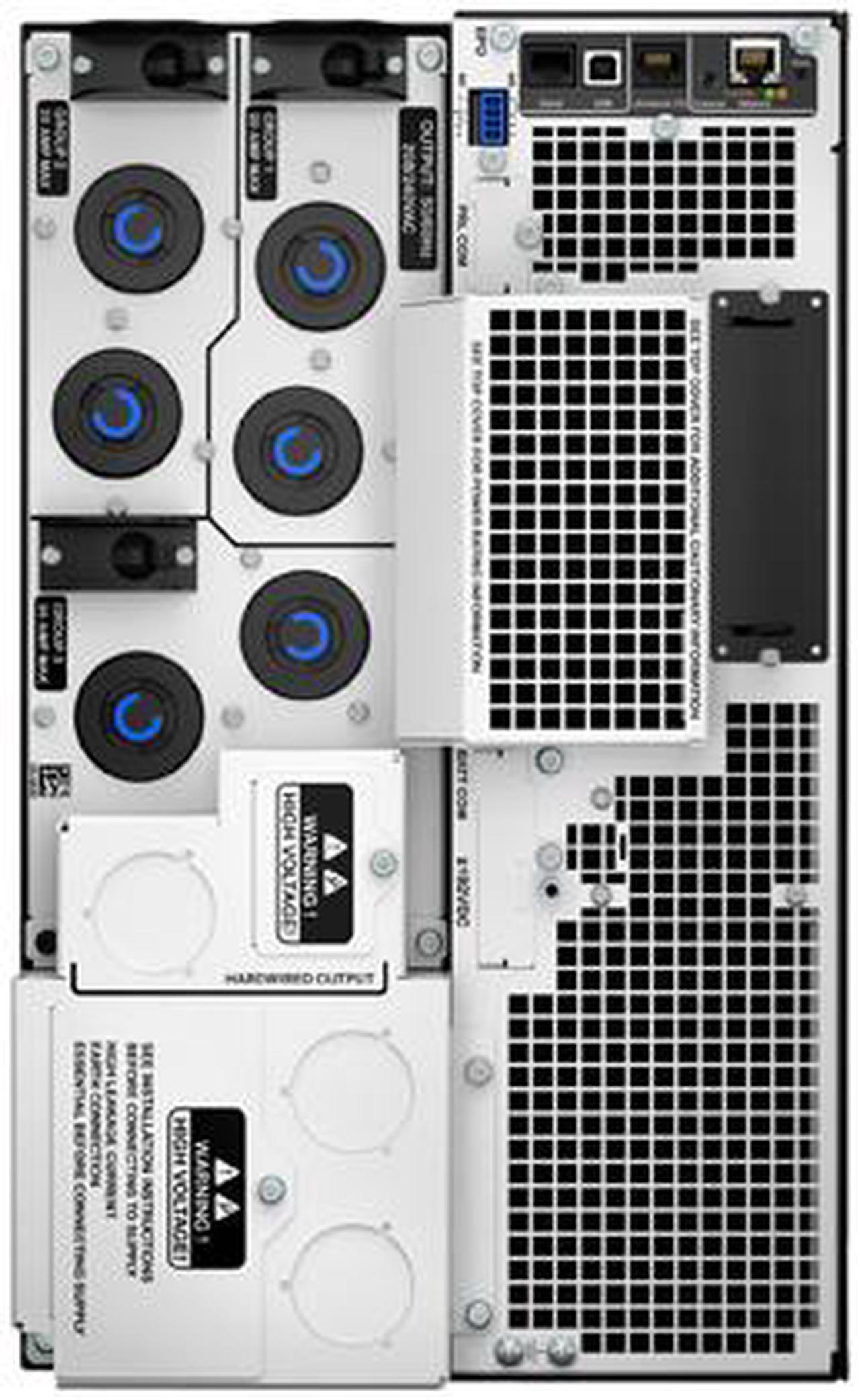 Alt view image 6 of 6 - APC Smart-UPS On-Line SRT8KXLT 8000 VA 8000 W 7 Outlets UPS