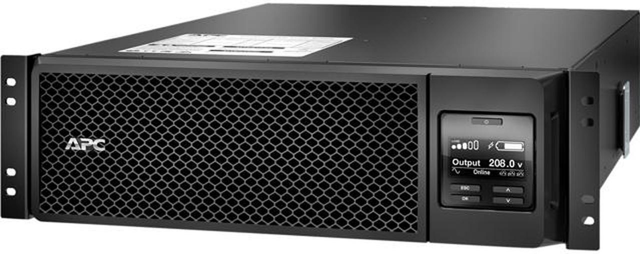 Alt view image 2 of 6 - APC SRT5KRMXLT-IEC 5000 VA 4250 Watts 208V Smart-UPS On-Line