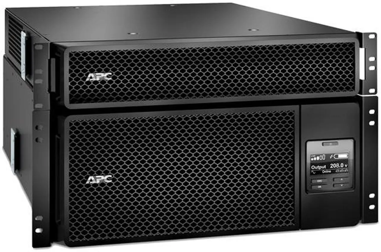 Alt view image 3 of 6 - APC Smart-UPS SRT 6000VA RM with 208V to 120V 2U Step-Down Transformer