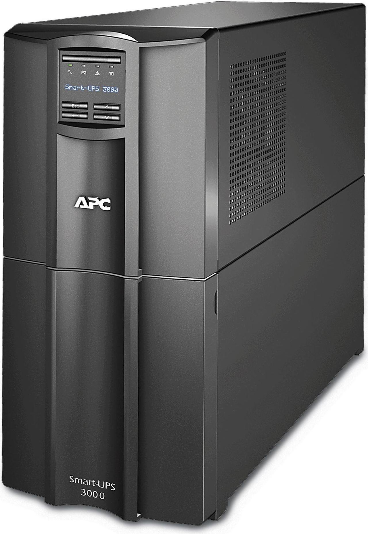 APC SMT3000C 3000 VA 2700 Watts 10 Outlets Pure Sinewave Smart-UPS with SmartConnect (Replaces SMT3000)