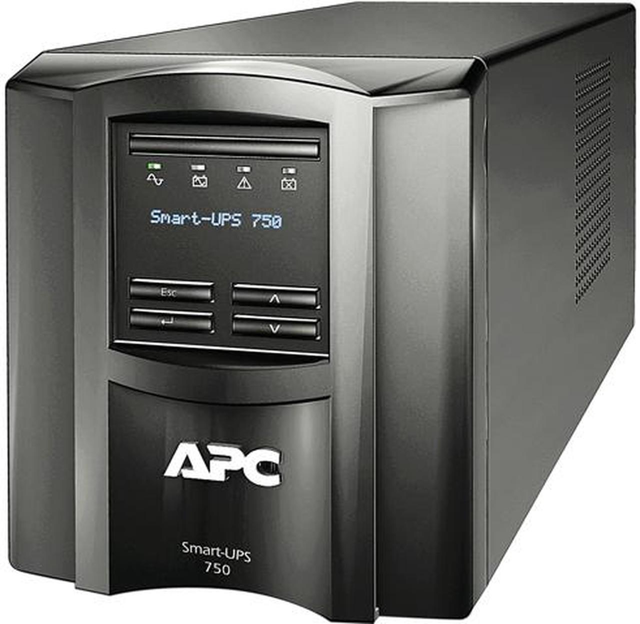 APC Smart-UPS SMT750IC 750VA 500 Watts 8 Outlets 750VA LCD 230V with SmartConnect