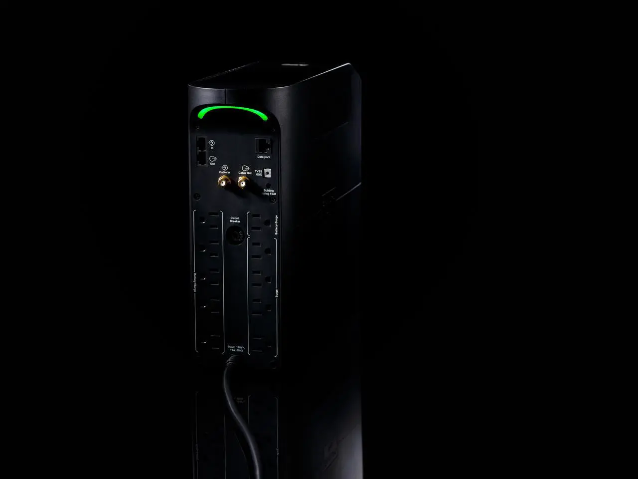 Alt view image 8 of 16 - APC Gaming UPS, 1500 VA Sine Wave UPS Battery Backup with AVR and (3) USB Charger Ports, BGM1500B, Back-UPS Pro Uninterruptible Power Supply