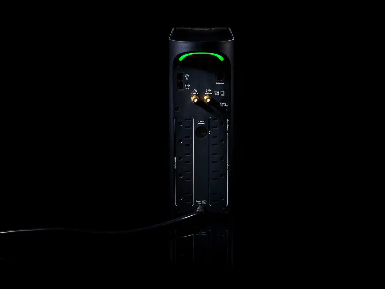 Alt view image 9 of 16 - APC Gaming UPS, 1500 VA Sine Wave UPS Battery Backup with AVR and (3) USB Charger Ports, BGM1500B, Back-UPS Pro Uninterruptible Power Supply