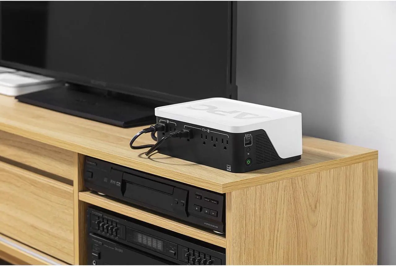 Alt view image 20 of 20 - APC BE700G3 UPSBack-UPS, 700VA/420W, Floor/Wall Mount, 120V, 6x NEMA 5-15R outlets, USB Type A + C Ports, Battery is not user replaceable - Floor/Wall Mountable - AVR - 8 Hour Recharge - 120 V Input