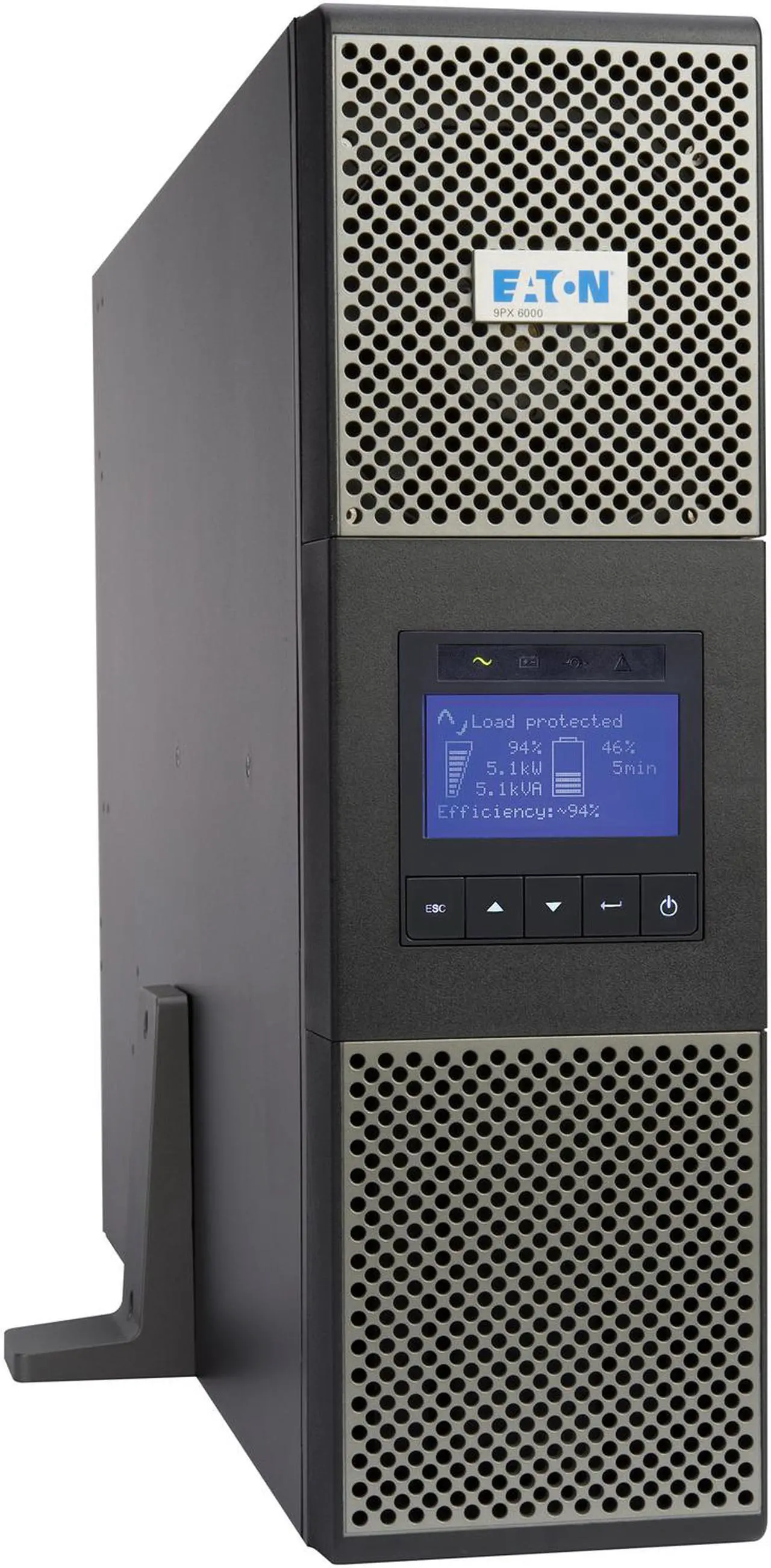 Alt view image 2 of 2 - Eaton 9PX 5000VA 4500W 208V Online Double-Conversion UPS - L6-30P, 2 L6-20R, 2 L6-30R, Hardwired, Cybersecure Network Card, Extended Run, 3U Rack/Tower - 3U Rack/Tower - 3 Minute Stand-by - 9PX5K