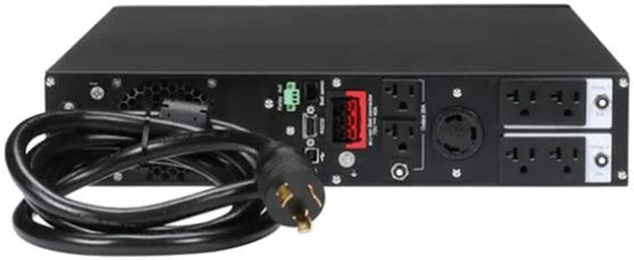 Alt view image 3 of 4 - Eaton 9PX 9PX3000RTN-L Lithium ion UPS, 2U, 3000VA, 2400W, L5-30P Input, Outputs: (6) 5-20R, (1) L5-30R, 120 V, Network Card Included