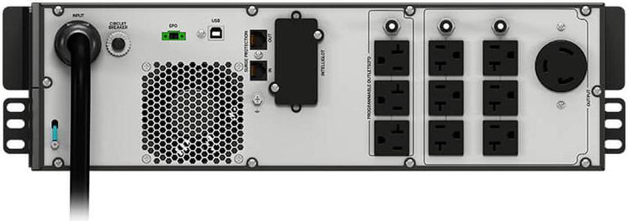 Alt view image 3 of 3 - Vertiv Liebert PSI5-3000SRT120LI PSI5 Lithium-Ion Short-Depth 3kVA 2700W 120V 3U Rack/Tower UPS - Li-Ion UPS | 120V | Line Interactive UPS| Remote Management Capable | With Programmable Outlets