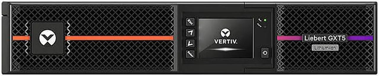 Alt view image 2 of 3 - Vertiv Liebert GXT5LI-2000LVRT2UXL GXT5 Lithium-Ion Online UPS 2000VA/1800W 120V Tower/Rack UPS- Single-phase UPS |0.9 Output Power Factor | Lowest TCO | Optional RDU101 Card| full-color LCD Interface