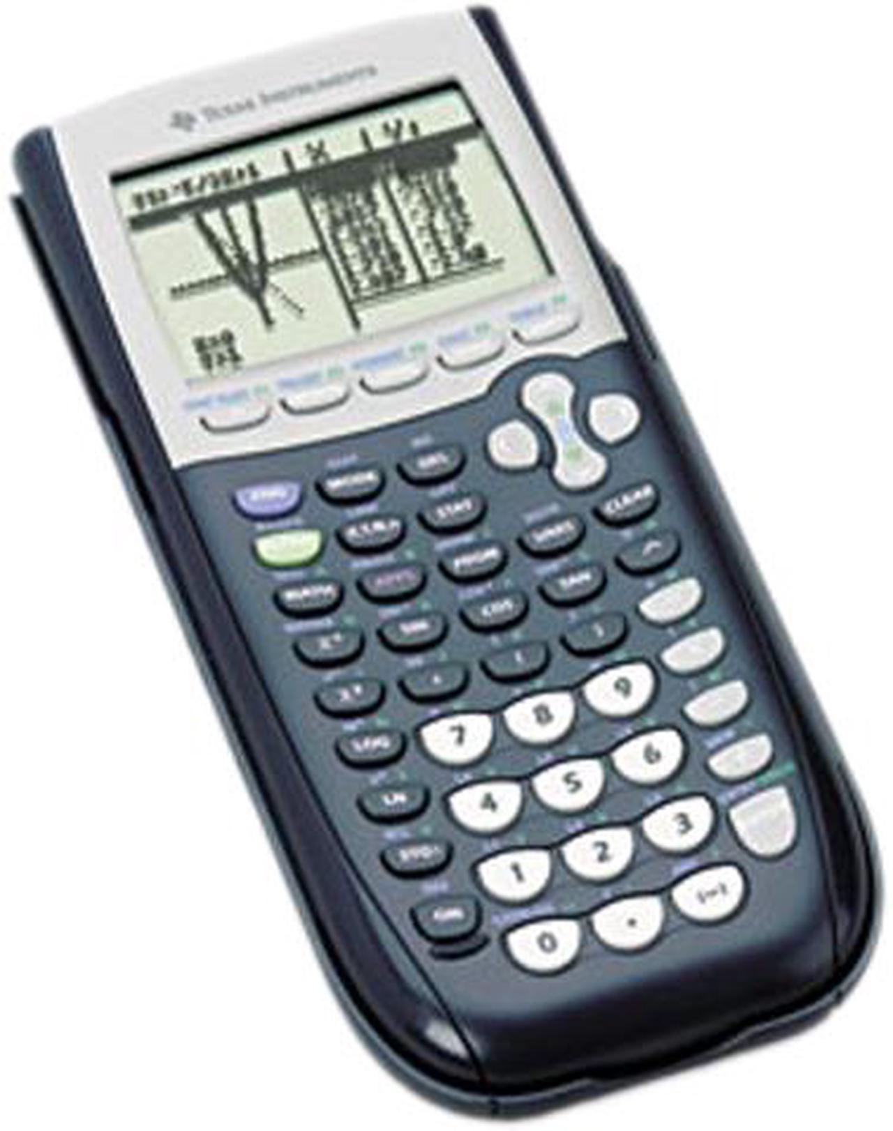 Texas Instruments TI-84 Plus Graphing Calculator 8 Line(s) - 16 Character(s) - Battery Powered - Black, 1 Each