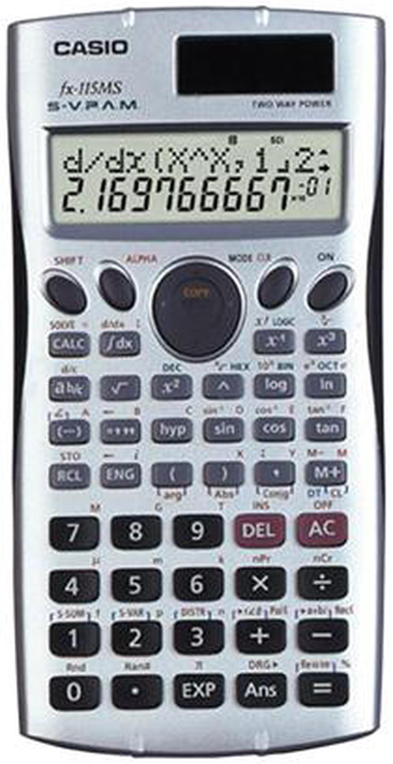 Main image of Casio FX-115MS Scientific Calculator