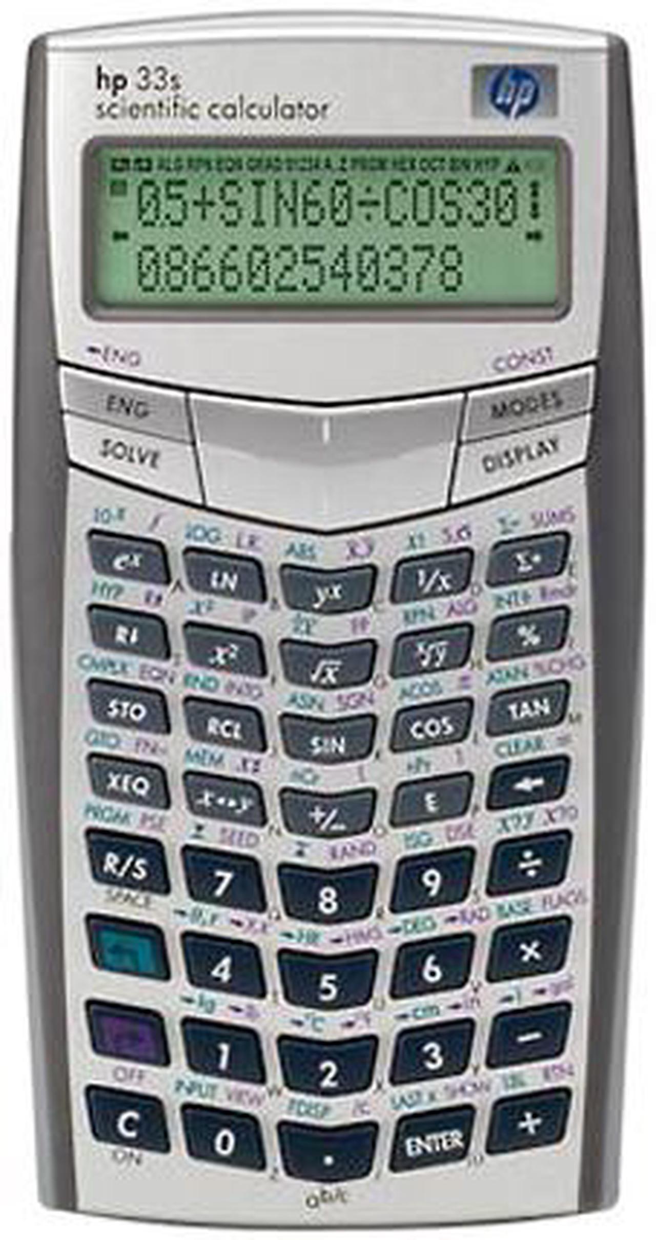 Main image of HP 33s (F2216A#ABA) Scientific Calculator