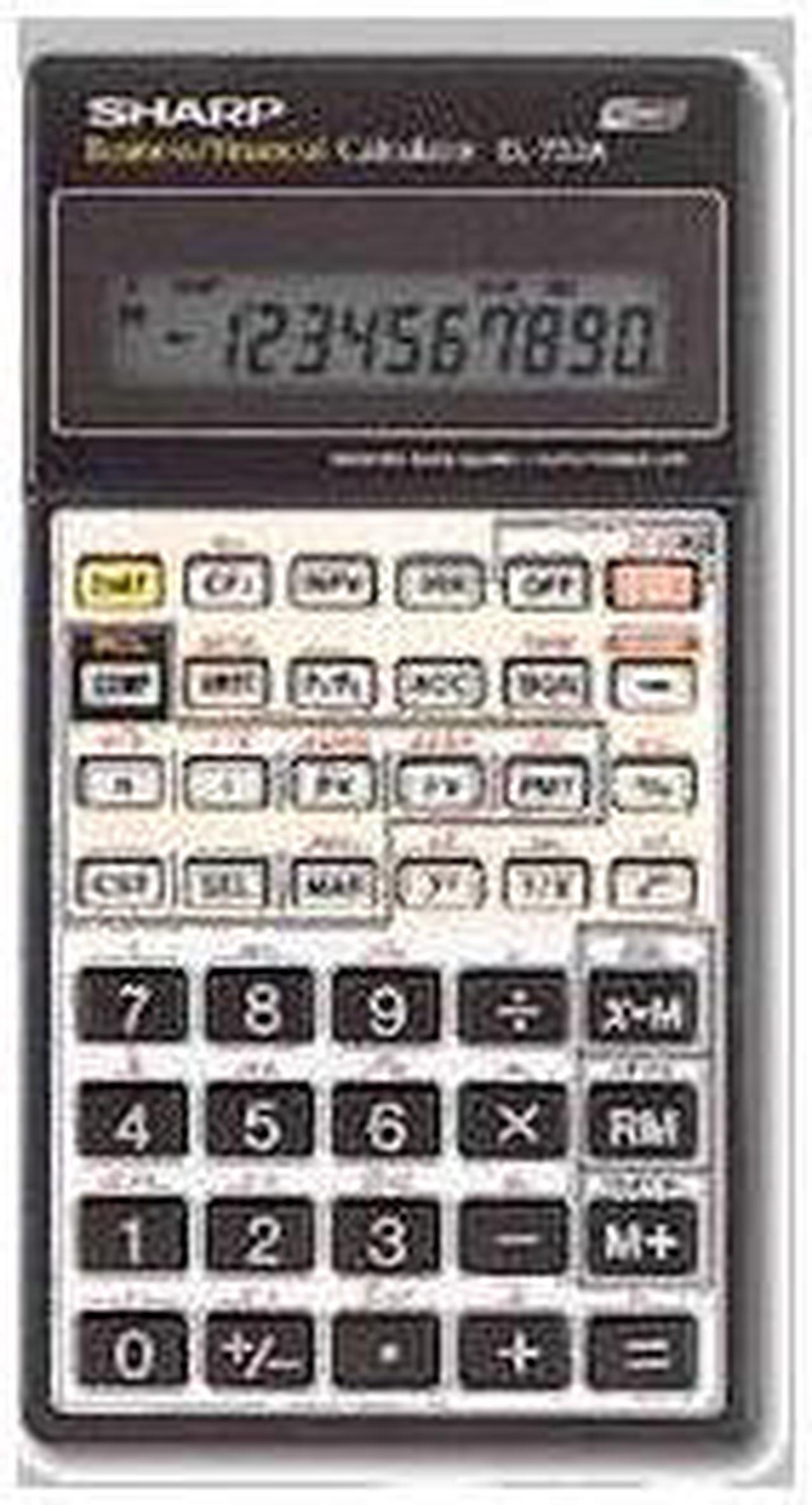 Main image of Sharp EL-733A Financial Calculator