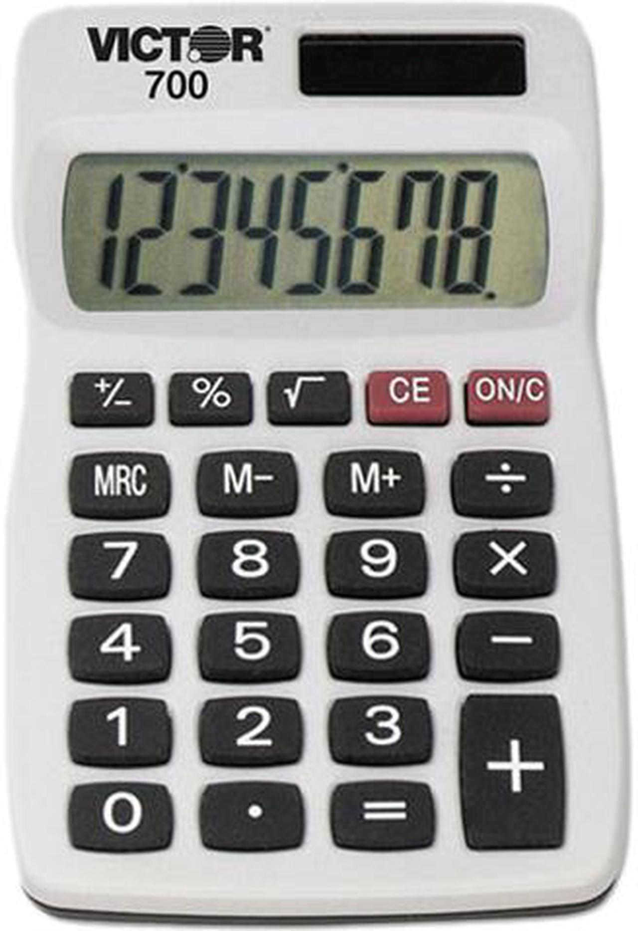 Victor 700 8-Digit Calculator, 8-Digit LCD