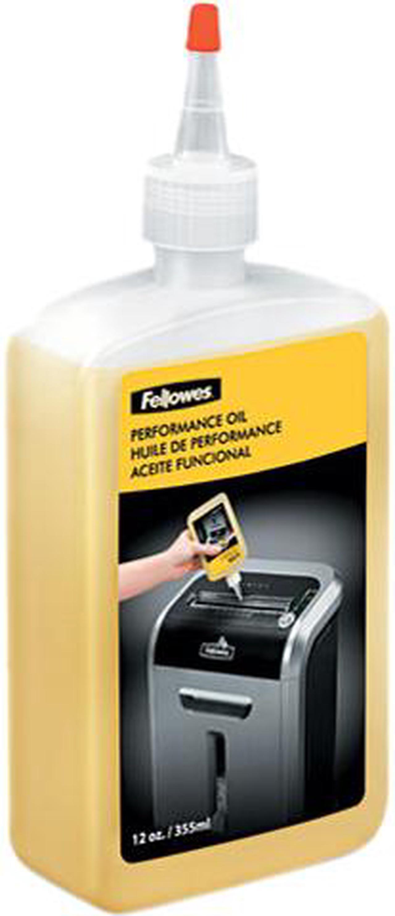 Fellowes 35250 Shredder Oil, 12 oz. Bottle w/Extension Nozzle