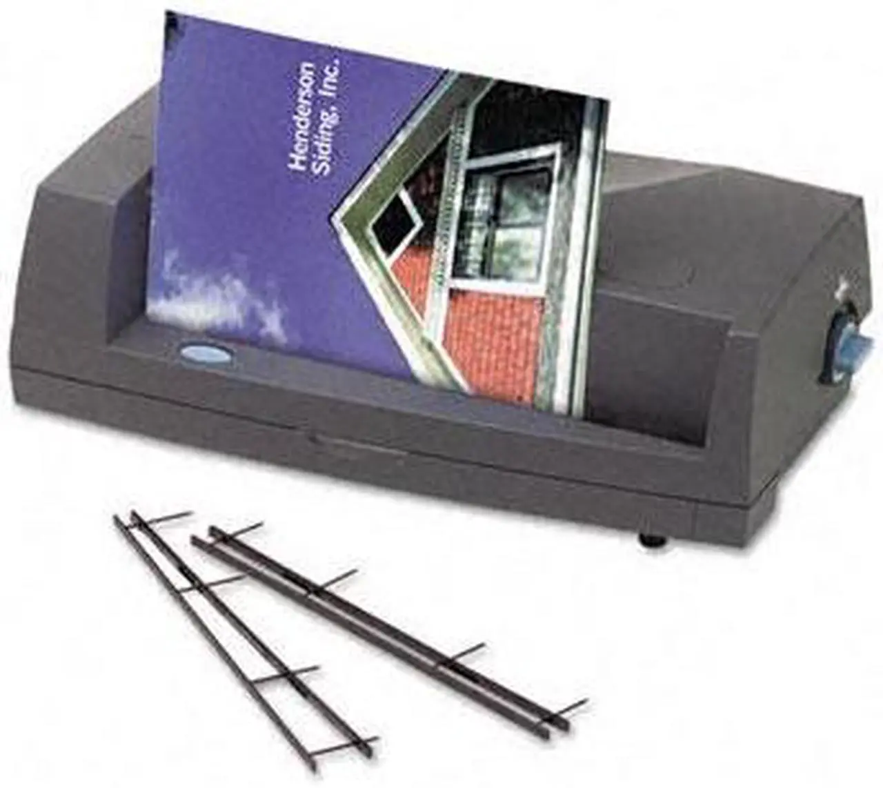 Main image of 7704260 GBC VeloBind V110E Electric Presentation System, 13w x 7d x 4-1/2h, Charcoal