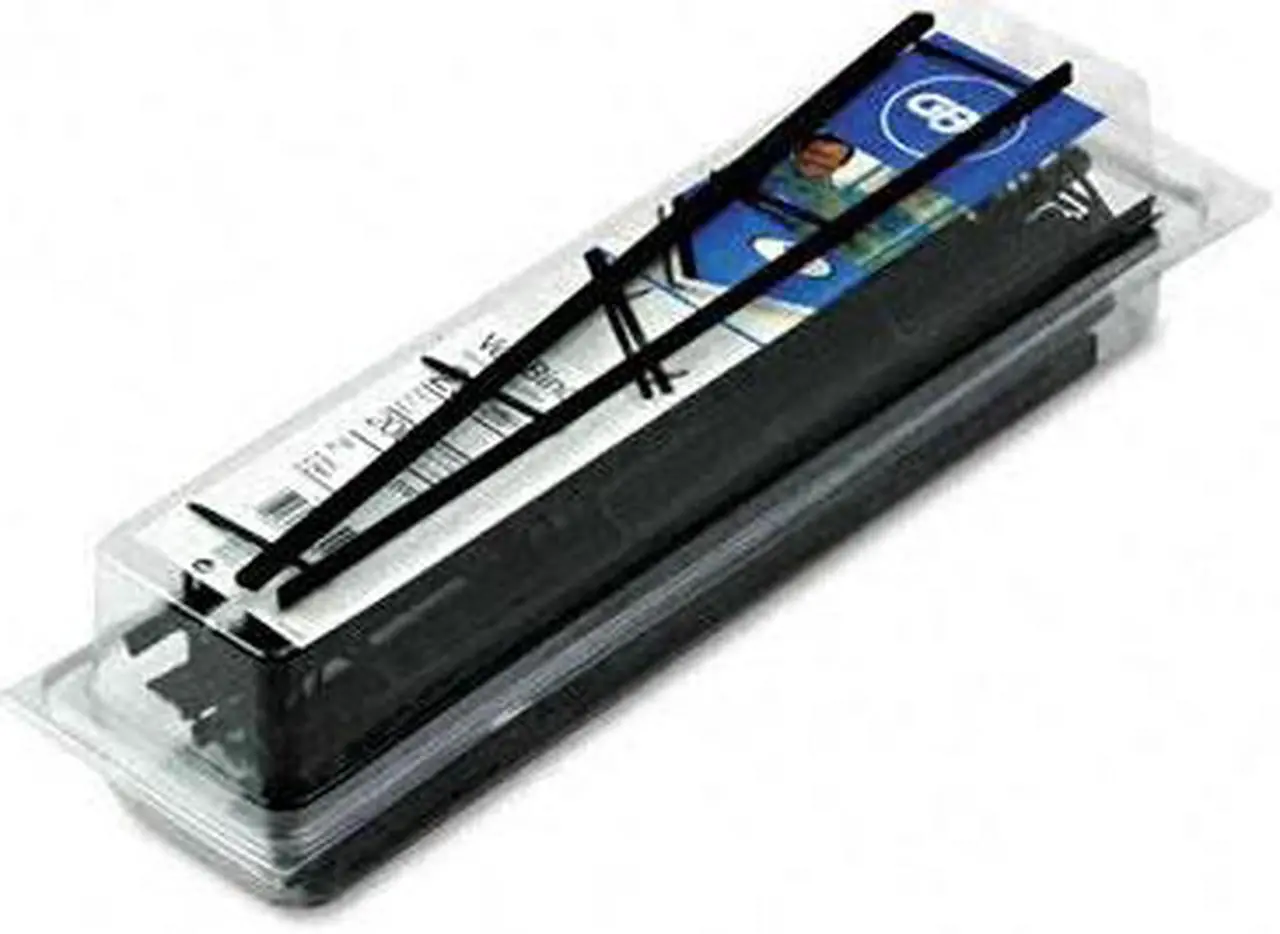 9741630 GBC VeloBind Reclosable Spines, 200 Sheet Capacity, Black, 25 ...