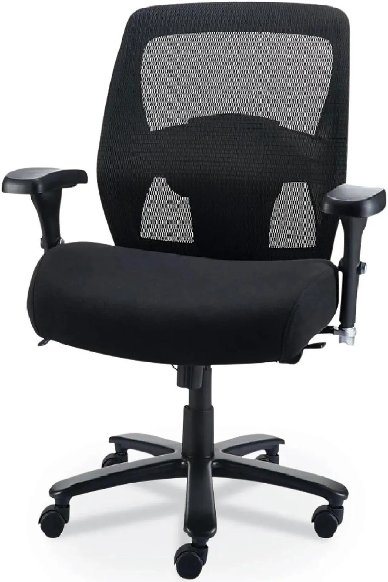 Main image of Alera Faseny Series Big and Tall Manager Chair, Supports Up to 400 lbs, 17.48" to 21.73" Seat Height, Black ALEFN44B14