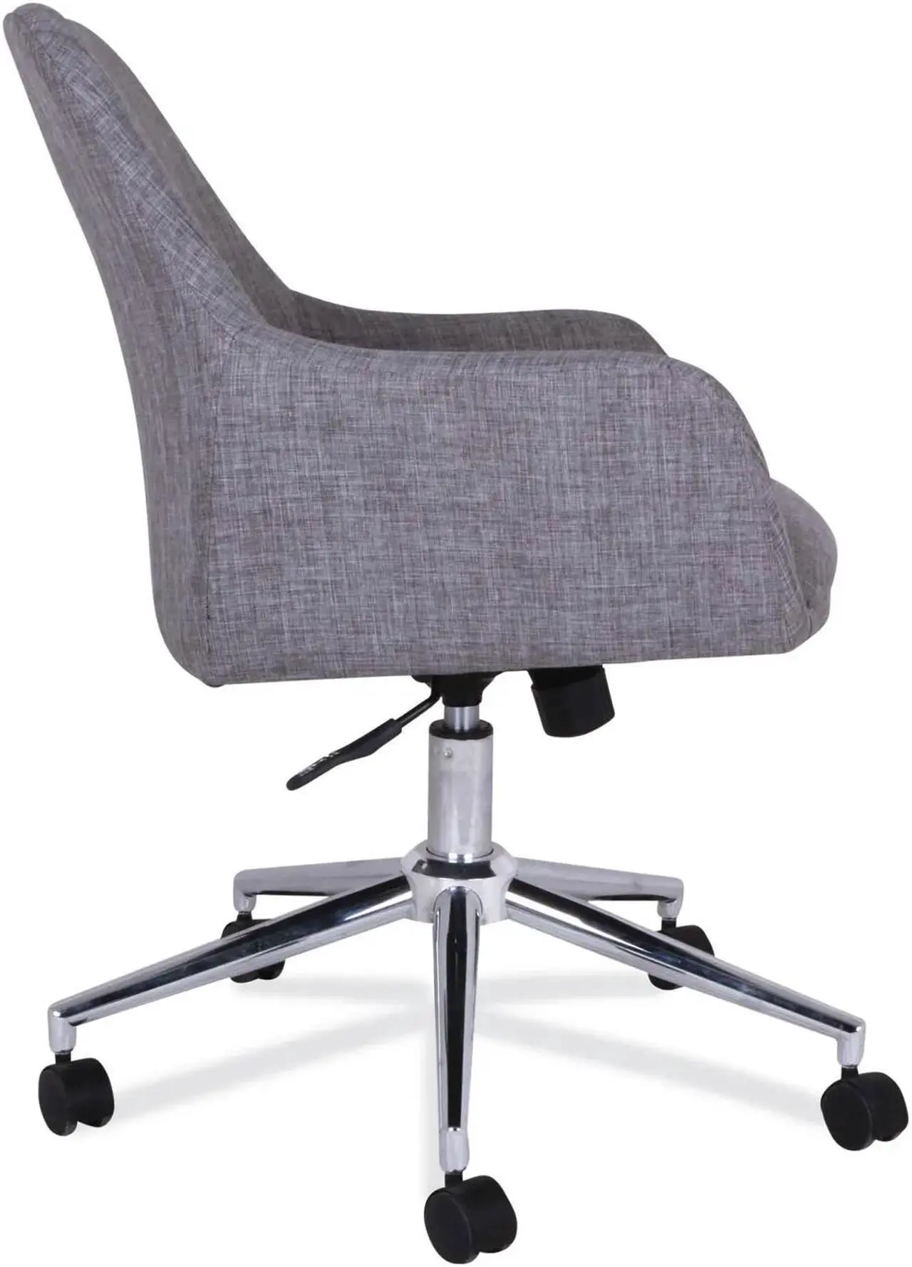 Alt view image 3 of 5 - Alera Mid-Century Task Chair - Gray ALEWS4241