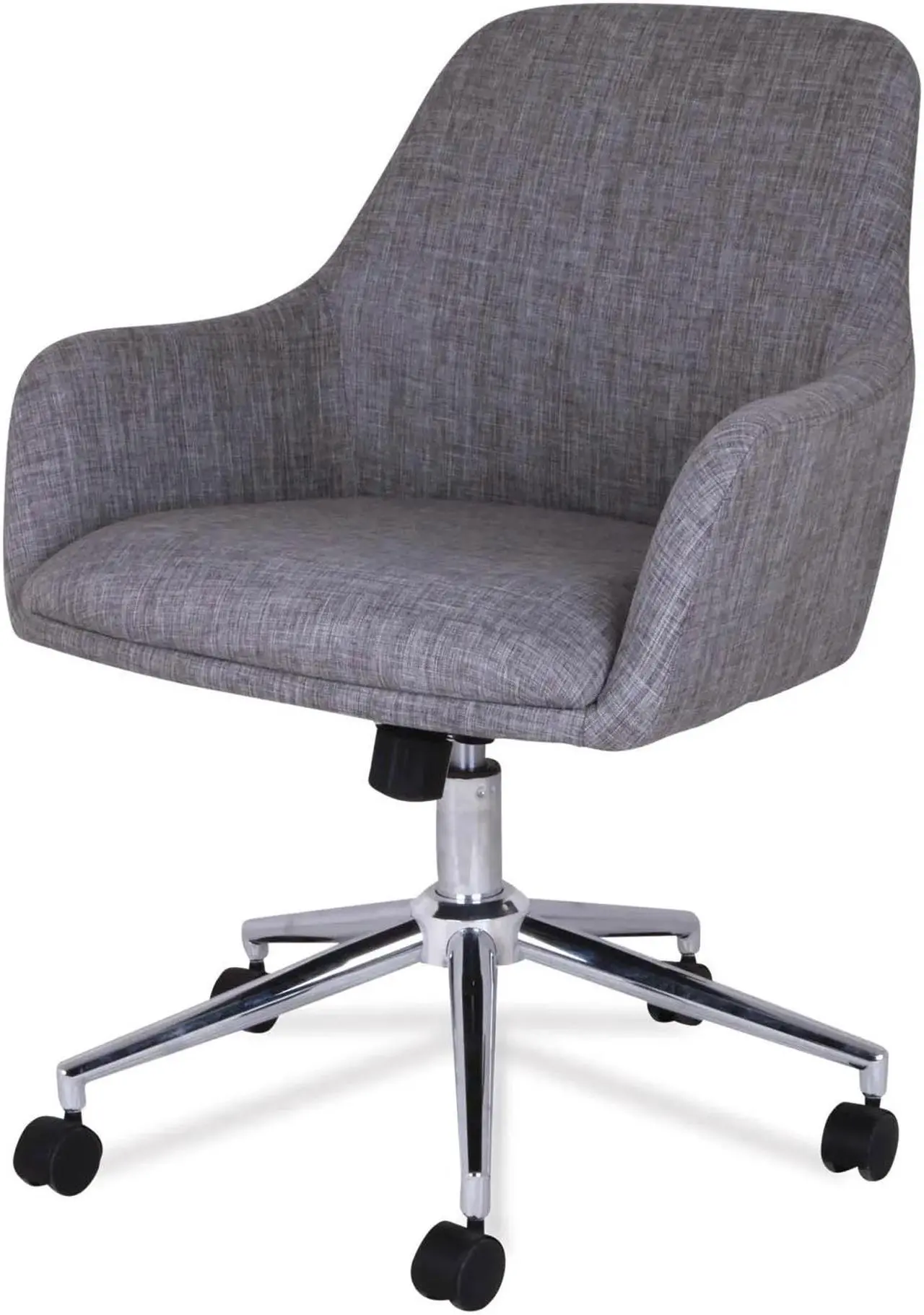 Alt view image 4 of 5 - Alera Mid-Century Task Chair - Gray ALEWS4241