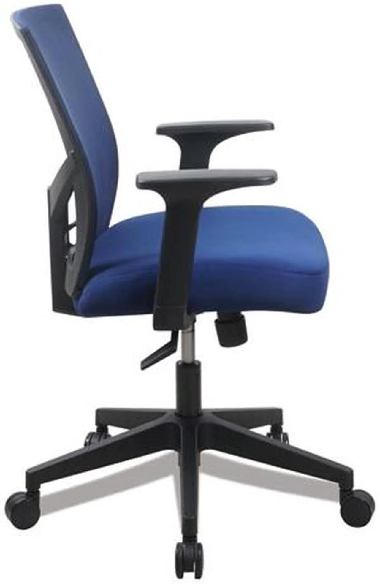 Alt view image 2 of 4 - Alera Mesh Back Fabric Task Chair - Navy ALEWS42B27