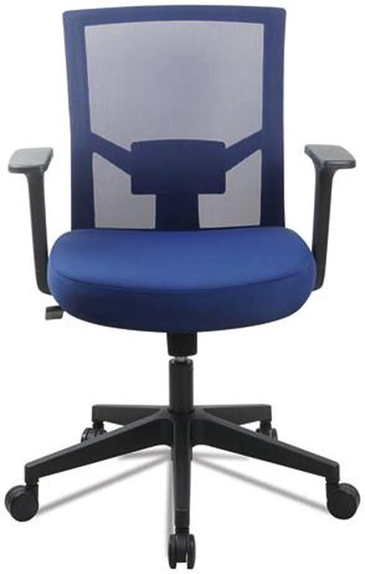 Alt view image 3 of 4 - Alera Mesh Back Fabric Task Chair - Navy ALEWS42B27