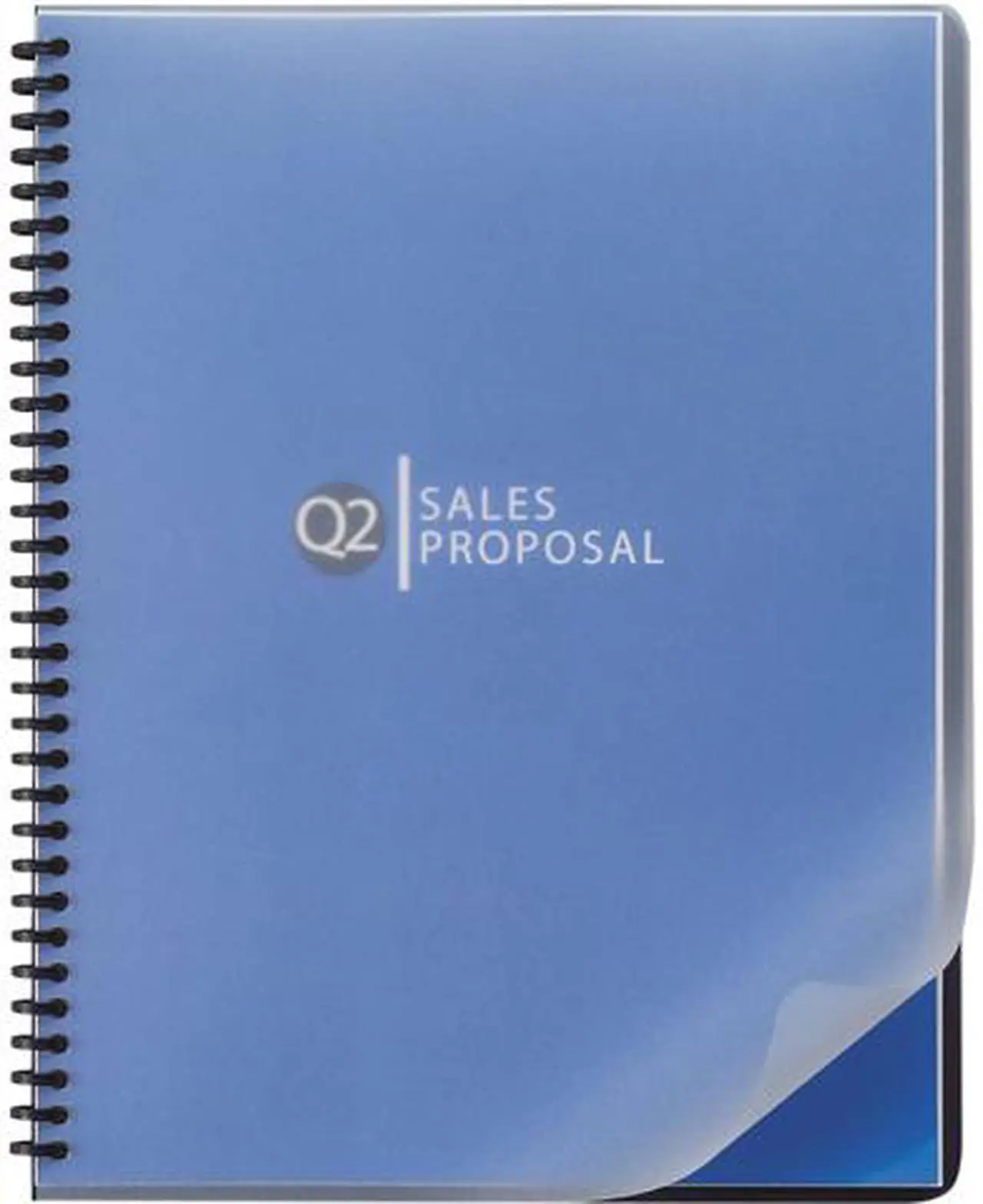 GBC Designer Premium Plus Presentation Backs, Opaque Black, Pack Of 25