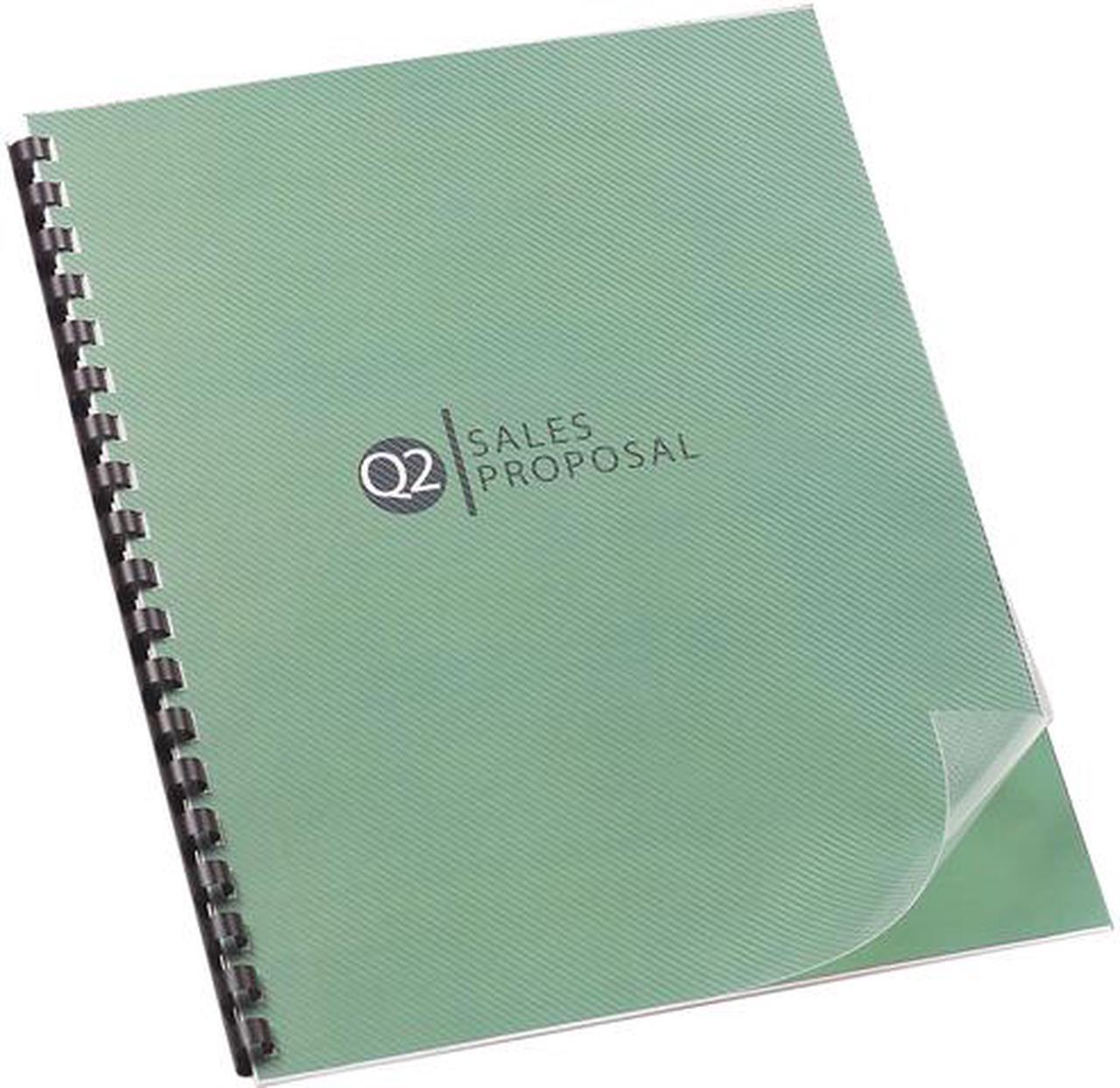 Main image of GBC 2514496P Design View Presentation Binding System Covers, 11" x 8.5", Clear, 25/Pack