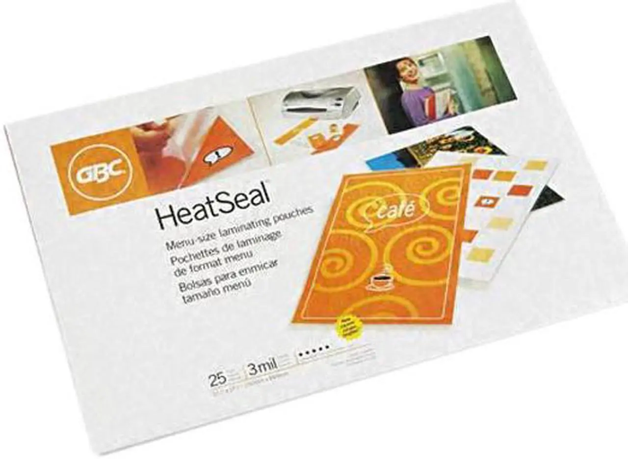 Alt view image 2 of 2 - 3200579 GBC HeatSeal Laminating Pouches, 3 mil, 11 1/2 x 17 1/2, 25/Pack