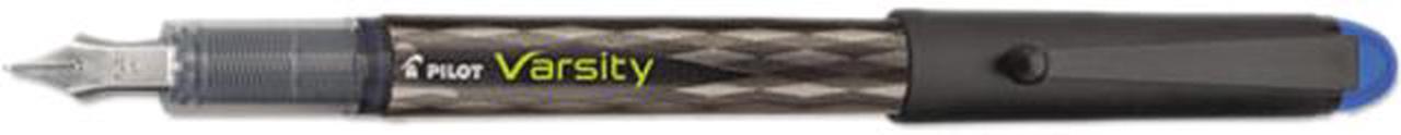 Main image of Pilot 90011 Varsity Disposable Fountain Stick India Pen, Blue Ink, Medium