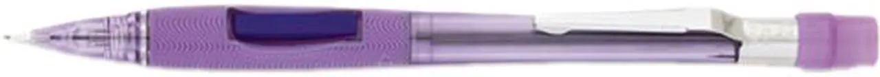 Main image of Pentel PD347TV Quicker Clicker Mechanical Pencil, 0.70 mm, Transparent Violet Barrel