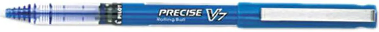 Main image of Pilot Precise V7 Stick Roller Ball Pen, Blue Ink, Fine, 0.70 mm (Dozen)