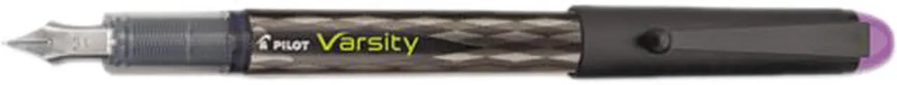 Main image of Pilot 90008 Varsity Disposable Fountain Stick India Pen, Purple Ink, Medium