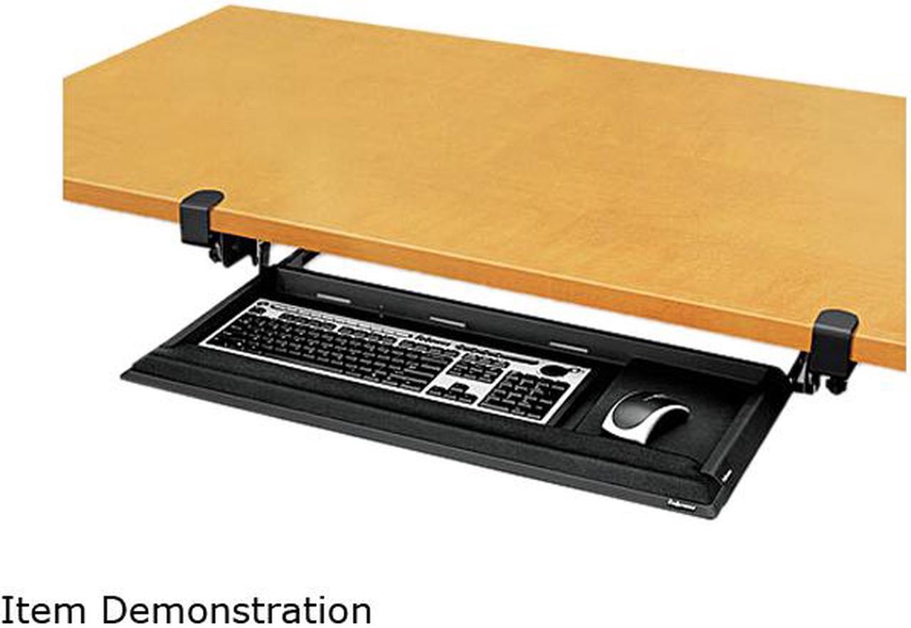 Main image of Fellowes DeskReady Keyboard Drawer, Black Pearl