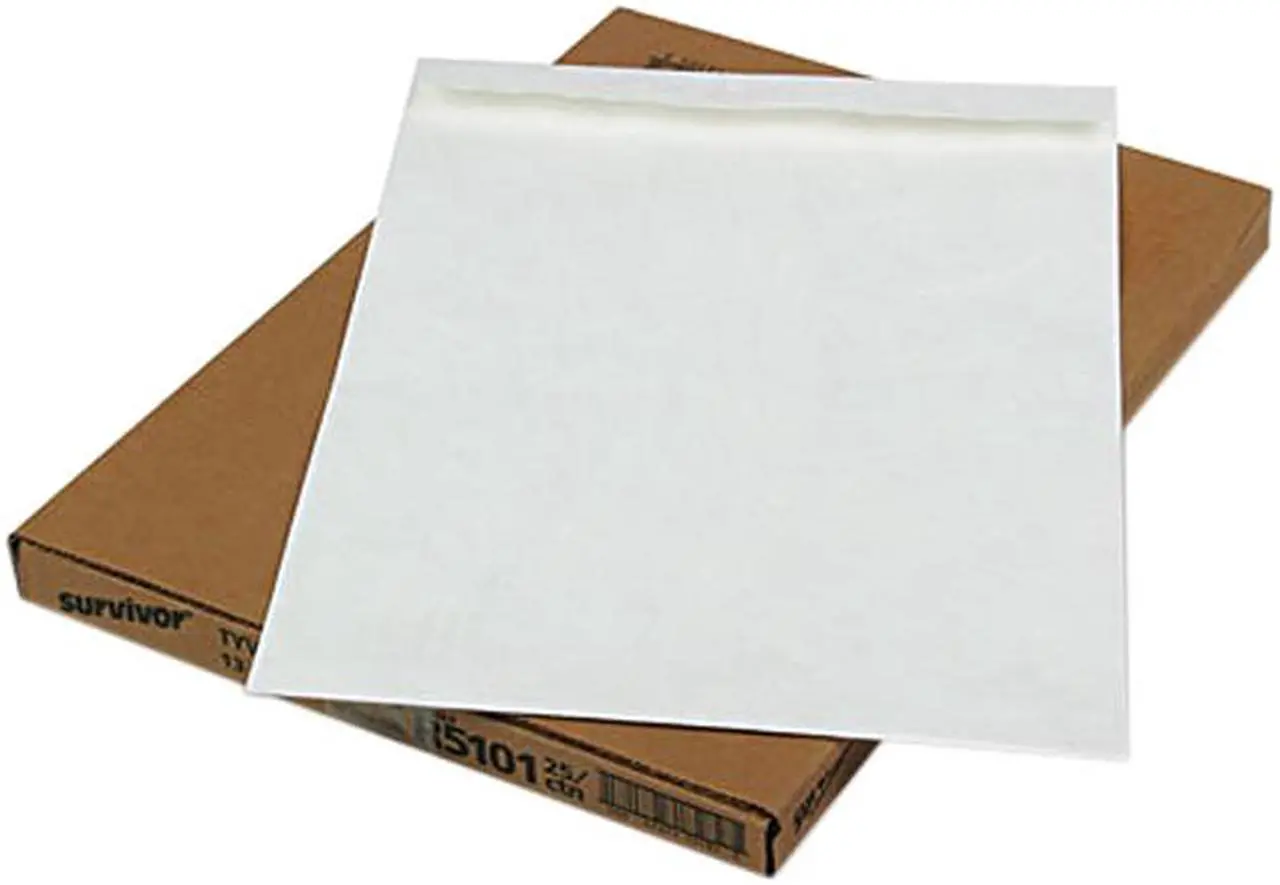 Main image of SURVIVOR R5101 Tyvek Jumbo Mailer, Side Seam, 13 x 19, White, 25/Box