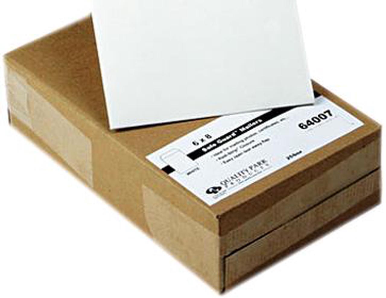 Main image of Quality Park 64007 Photo/Document Mailer, Redi-Strip, Side Seam, 6 x 8, White, 25/Box