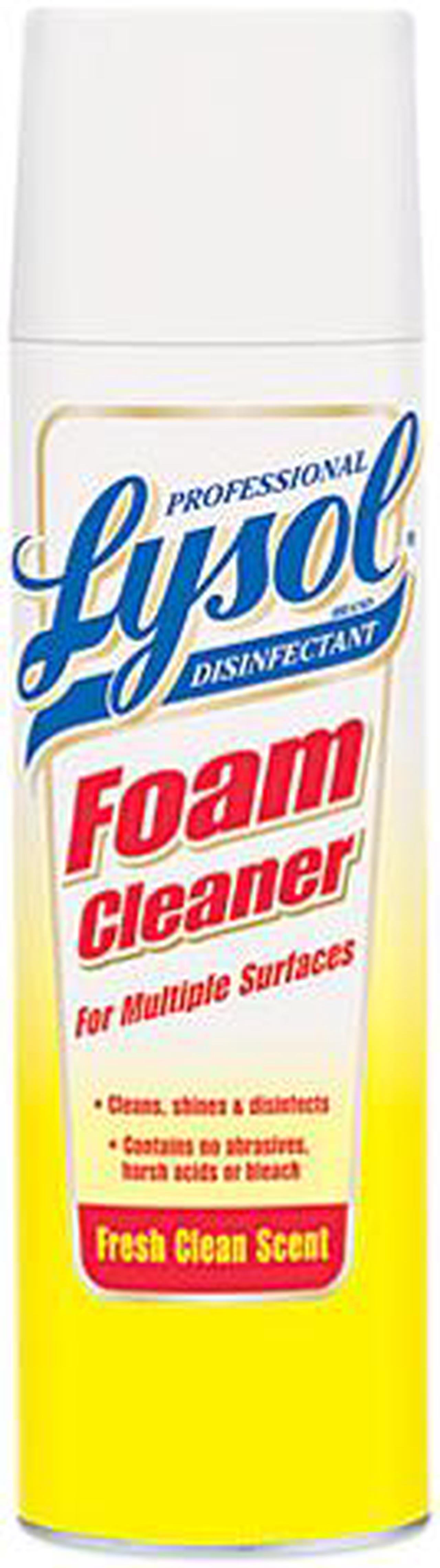 Main image of Professional Lysol Disinfectant Spray
Disinfectant Foam Cleaner, 24oz Aerosol
