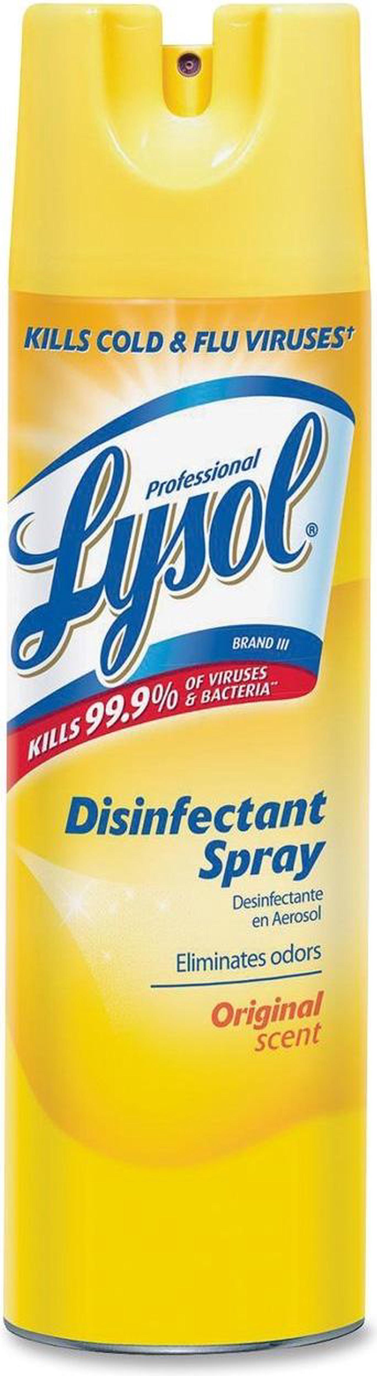 Main image of Lysol Disinfectant Spray, Original Scent, 19 oz Aerosol Spray, 12/Carton RAC04650CT