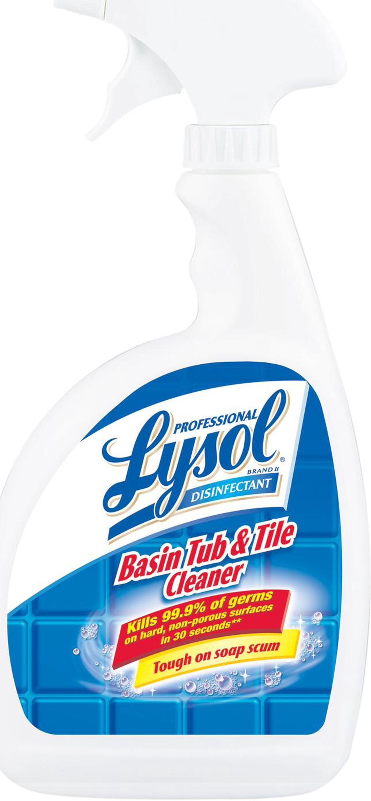 Main image of Professional LYSOL Brand 04685EA Pro Basin/Tub/Tile Cleaner, 32 oz. Trigger Spray Bottle
