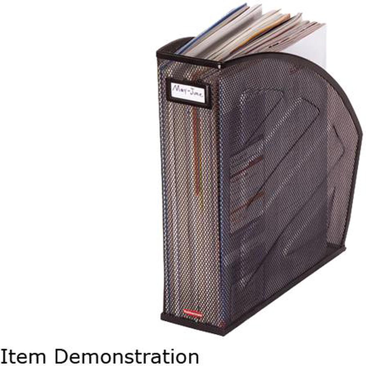 Rolodex 62559 Standard Rolled Mesh Steel Magazine File, 4 7/8 x 10 1/2 ...