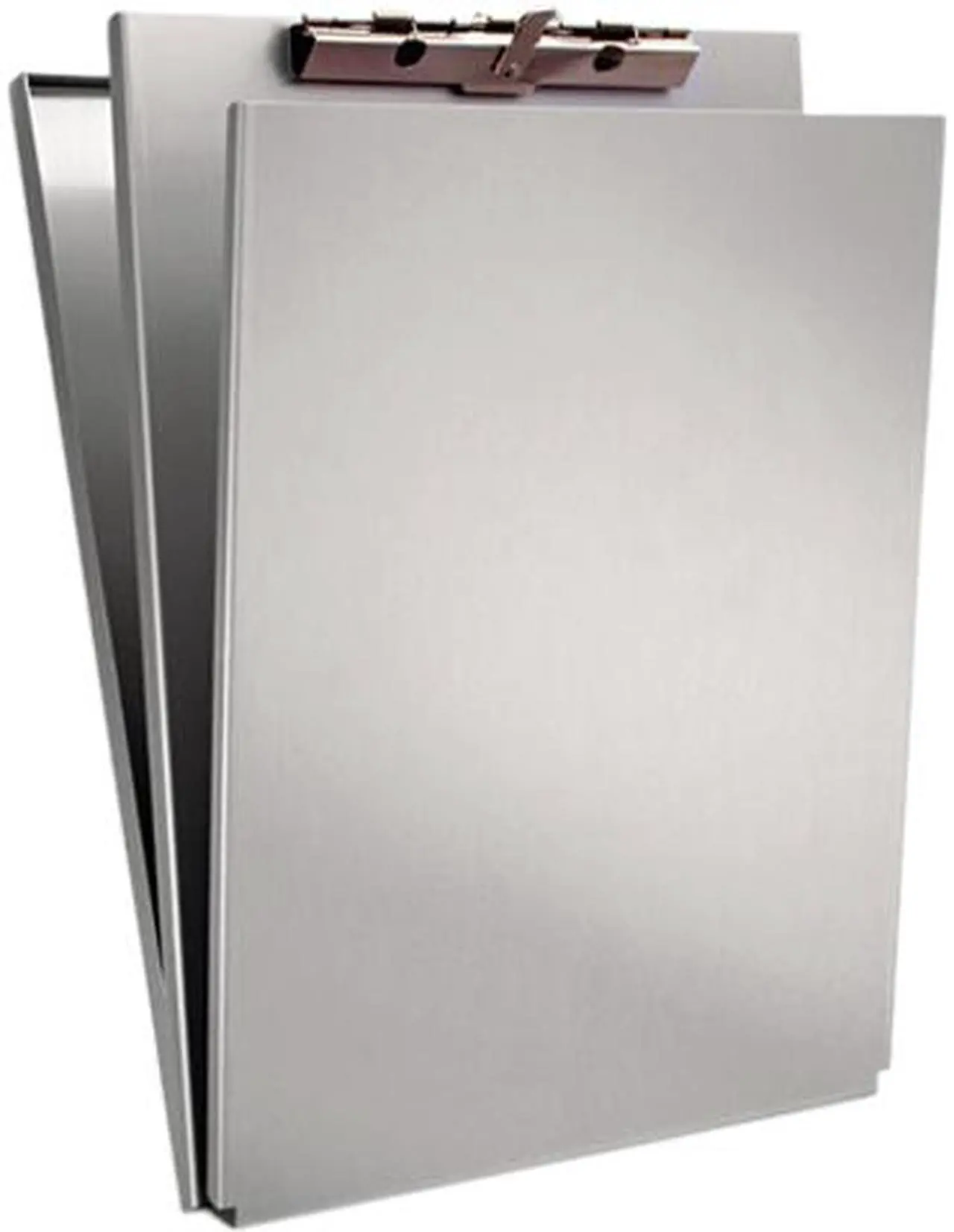 Main image of Saunders 10017 A-Holder Aluminum Form Holder, 1/2" Capacity, Holds 8-1/2w x 12h, Silver
