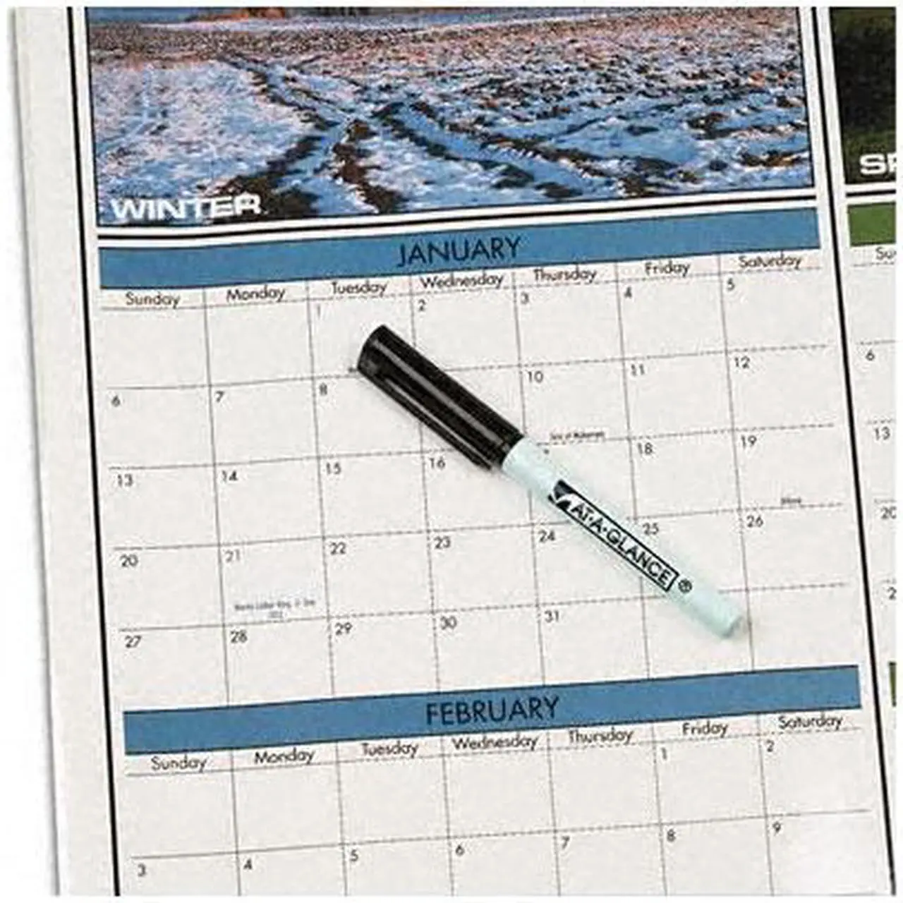 At-A-Glance Dreams Erasable Wall Planner - AAGPM83550