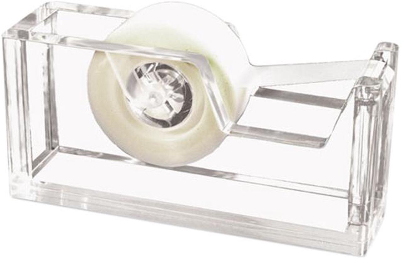 Main image of Kantek AD-60 Desktop Tape Dispenser, 1" core, Heavy Cast Acrylic, Clear