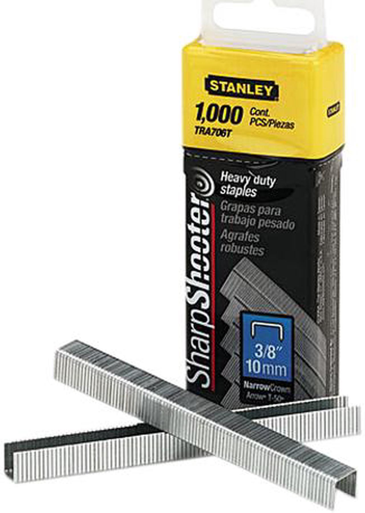 Main image of Stanley TRA706T Sharpshooter 3/8 Inch Leg Length Staples, 1,000/Box