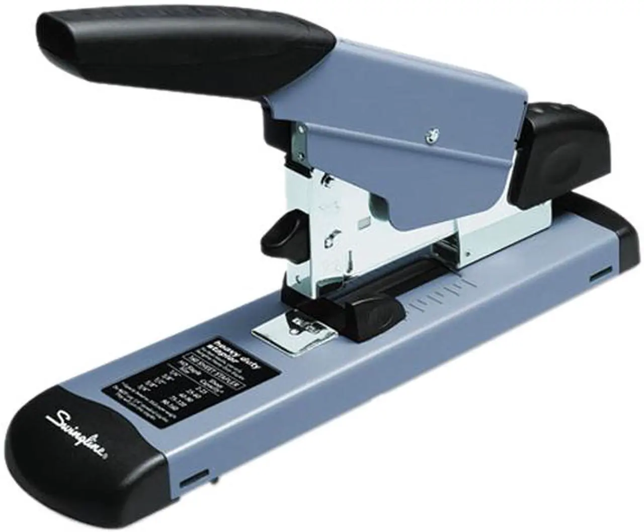 Main image of Swingline 39005 Heavy-Duty Stapler, 160-Sheet Capacity, Black/Gray