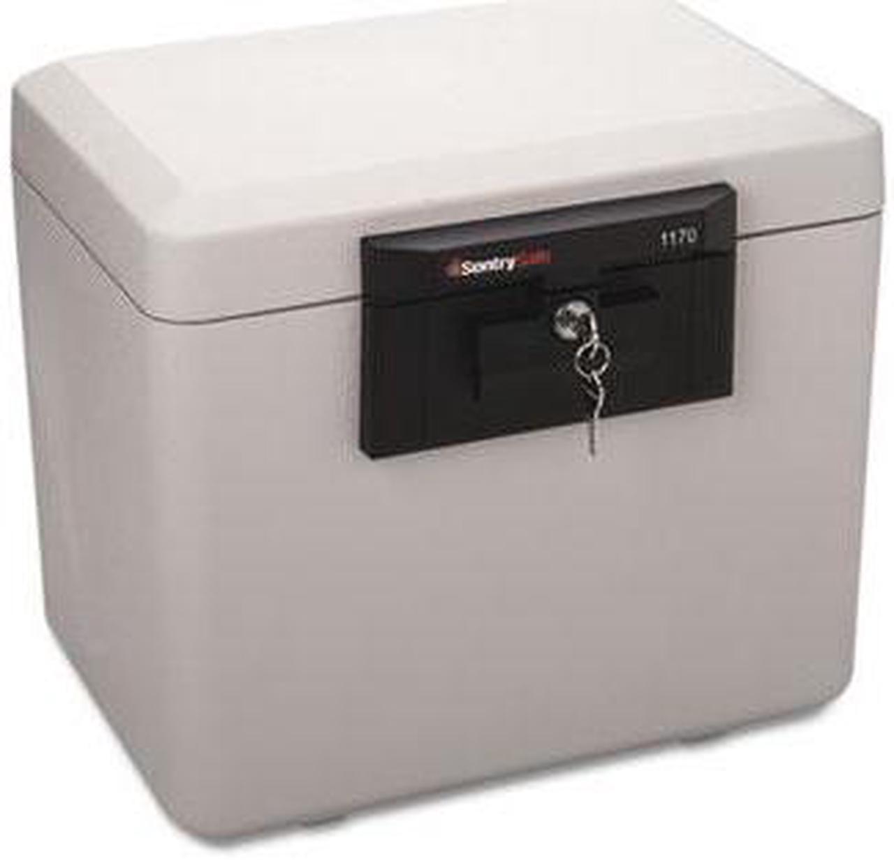 Main image of Sentry Safe 1170 Security Letter Hanging Files Key Fire Safe, 31lbs, .61 Cu. Ft., Lt Gray