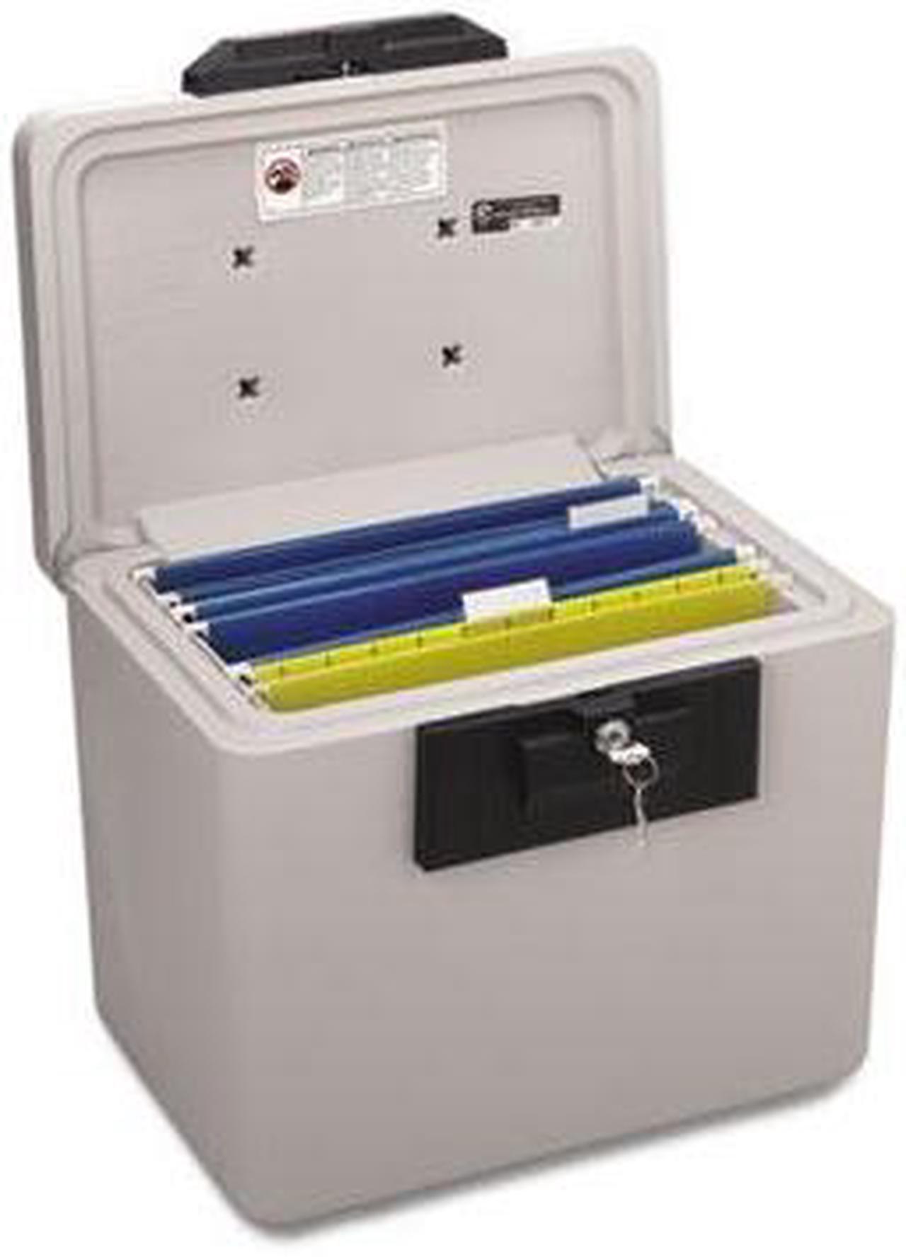 Alt view image 2 of 3 - Sentry Safe 1170 Security Letter Hanging Files Key Fire Safe, 31lbs, .61 Cu. Ft., Lt Gray