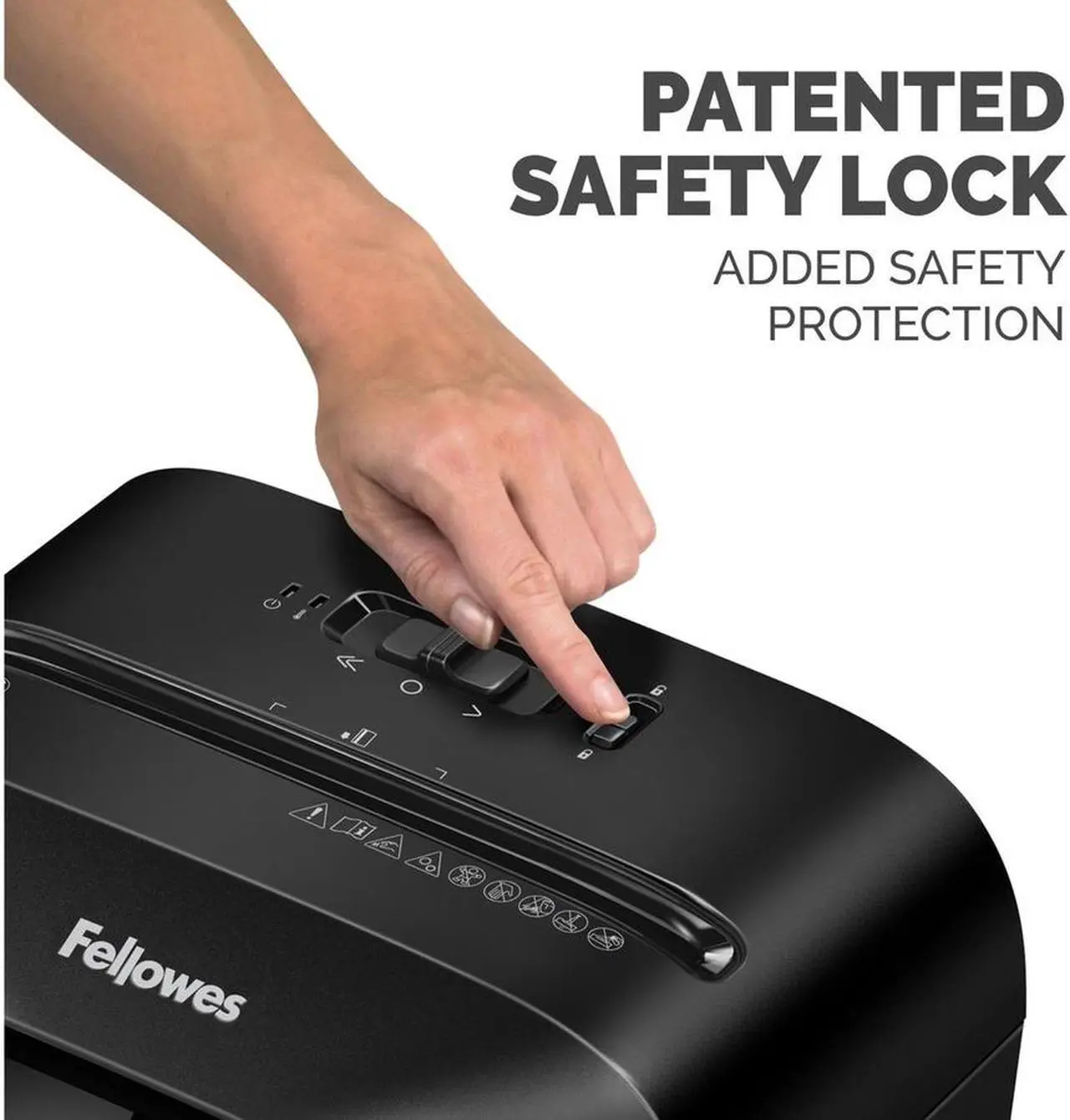 Alt view image 2 of 7 - Fellowes Powershred LX 70 Cross Cut Shredder