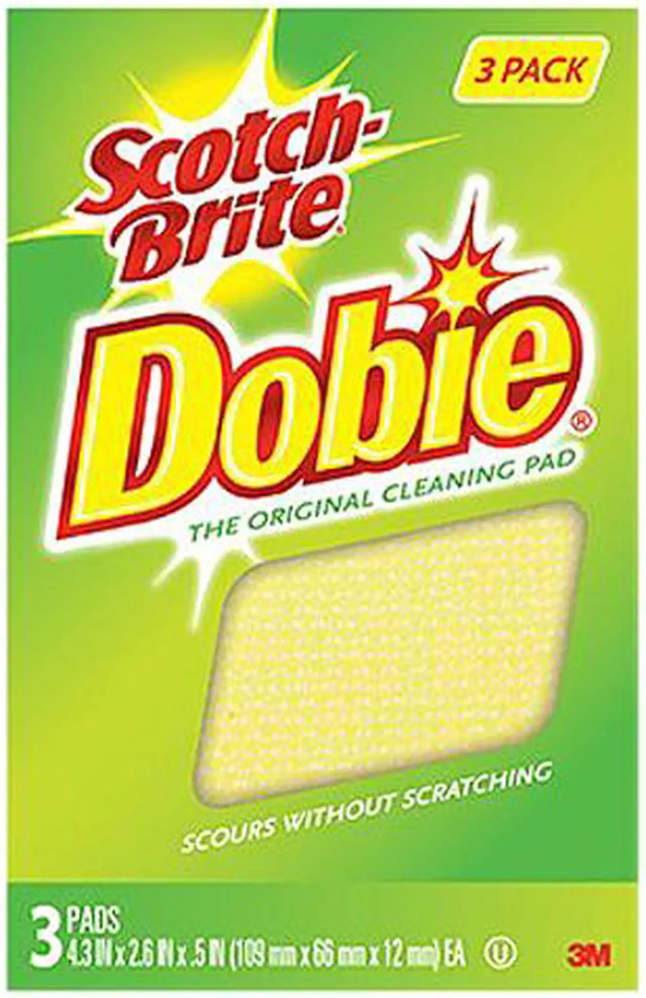 Main image of 3M 7232F Scotch-brite Dobie All-purpose Cleaning Pads